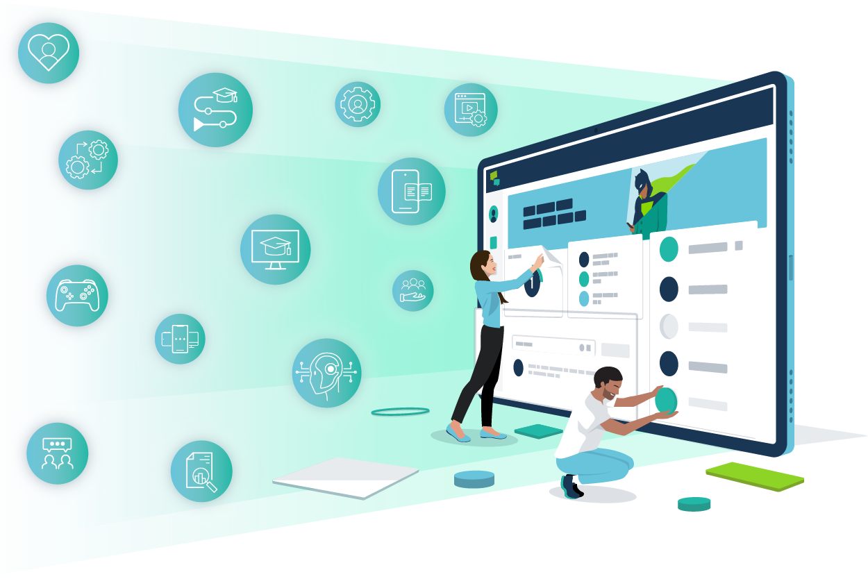 Role of Technology in L&D Illustration